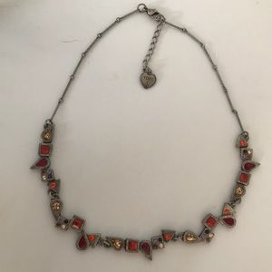 Fun sparkly geometric necklace